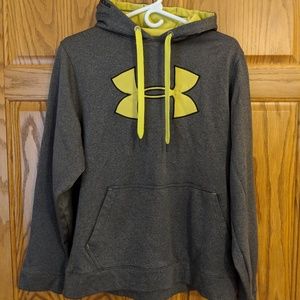 Gray under armour hoodie